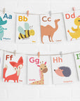 Printable Animal Alphabet ABC Flashcards