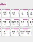 Printable Korean Basic Phrases Flashcards