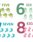 Printable Animal Alphabet Number Posters Bundle