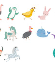 Printable Animal Alphabet Flashcards-Lowercase
