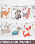 Printable Korean Animal Hangul Flashcards