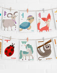 Printable Korean Animal Hangul Flashcards