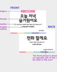 Everyday Situations Dialogue Flashcards for Beginners