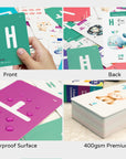 55 Korean Hangul Flashcards for Beginners: 40 Hangul+10 Numbers+10 Colors