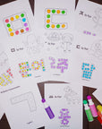 Korean Dot Markers Activity Book