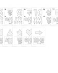 Korean Dot Markers Activity Book