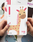 40 Korean Dry Erase Flashcards – Gift Box