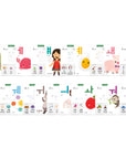 Printable Korean Hangul Flashcards Comprehensive Set