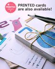 Printable Korean Hangul Flashcards Comprehensive Set