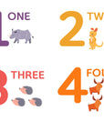 Printable Animal Alphabet Number Posters Bundle