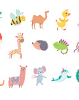 Printable Animal Alphabet Flashcards-Lowercase
