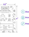 Printable K-Talk Fun Practical Korean Workbook for K-Fans