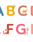 Printable Animal Alphabet Number Posters Bundle
