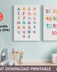 Printable Animal Number Flashcards