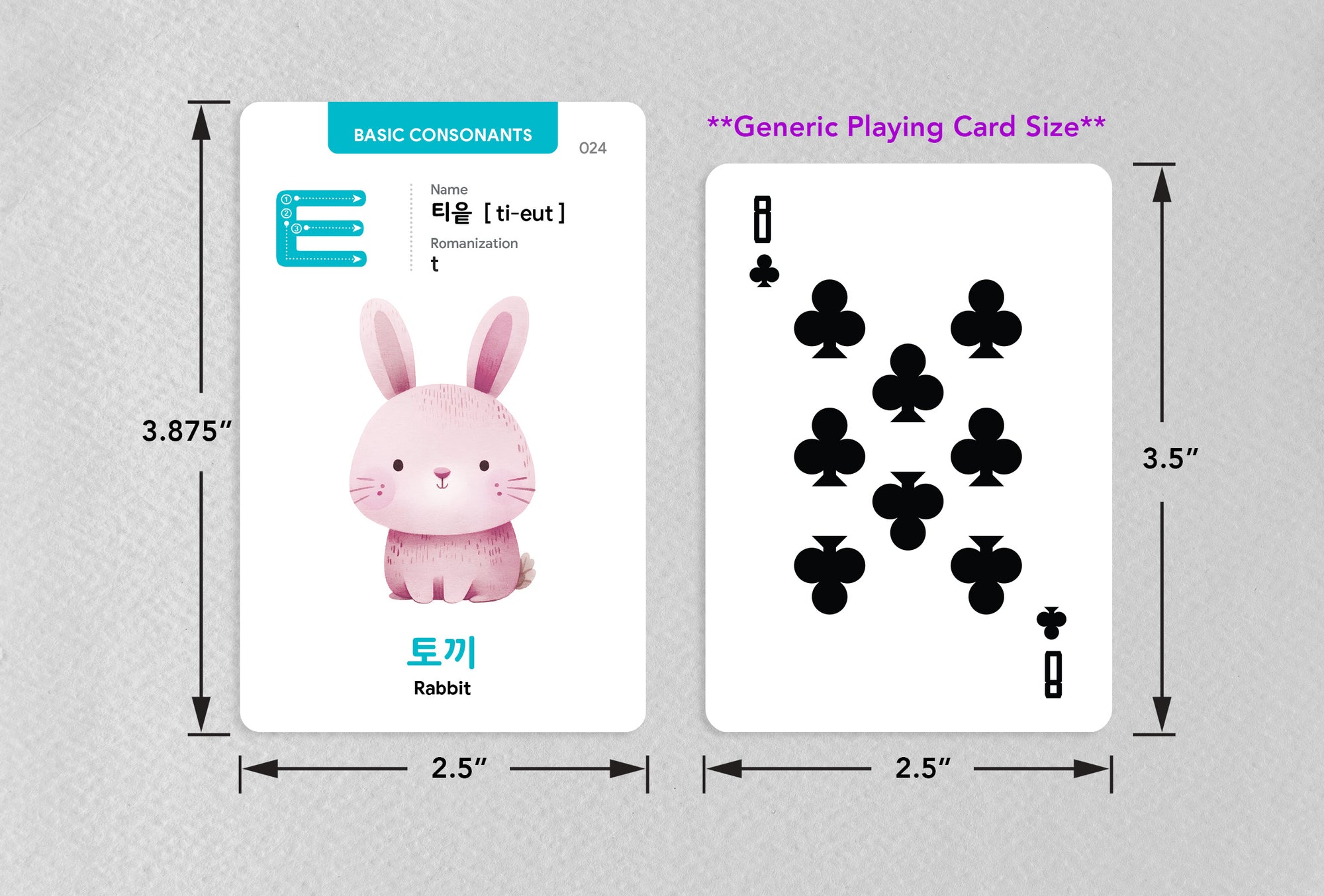 55 Korean Hangul Flashcards for Beginners: 40 Hangul+10 Numbers+10 Colors