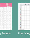 Korean Worksheets for Kids [ FULL COLOR ]
